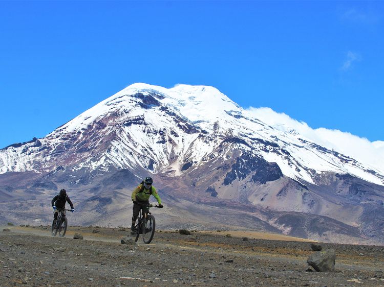 biking chimborazo downhill
